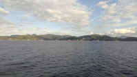 Dōgo Island from the boat